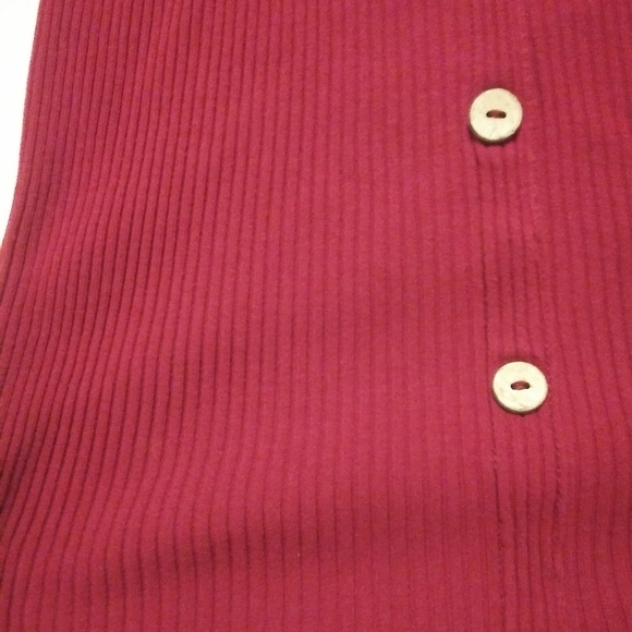 Magenta / burgundy dress - Picture 2 of 2